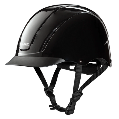 Troxel - Spirit Riding Helmet with DialFit - SOLID COLORS - Black