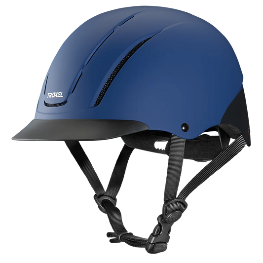 Troxel - Spirit Riding Helmet with DialFit - SOLID COLORS - Navy Duratec