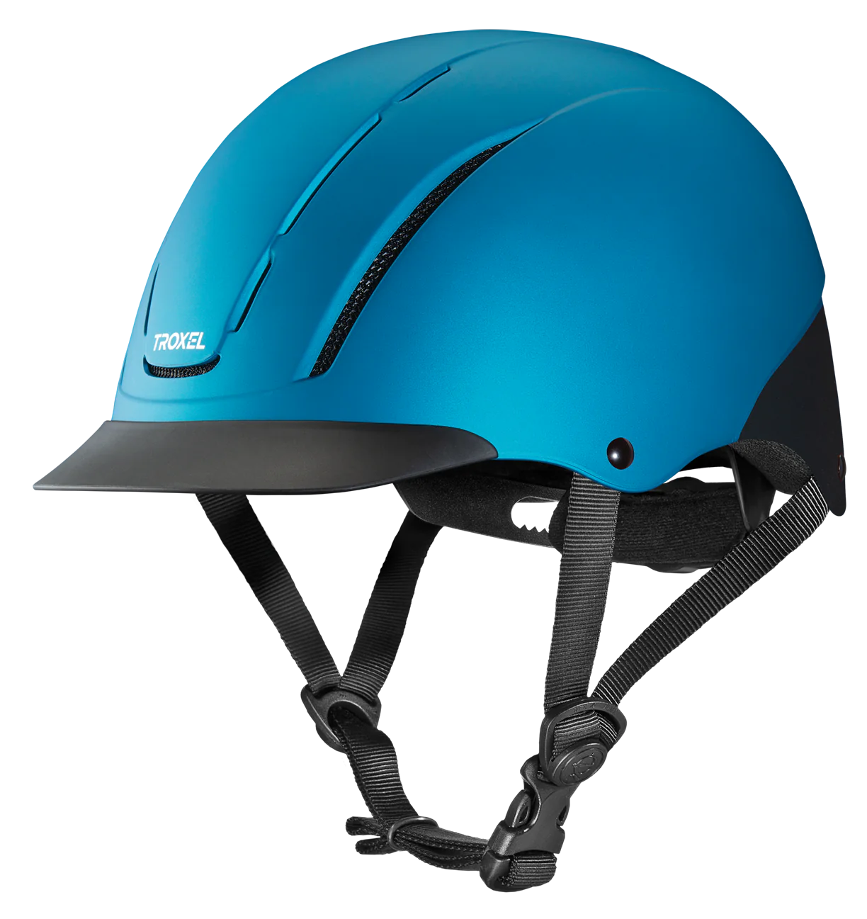 Troxel - Spirit Riding Helmet with DialFit - SOLID COLORS - Teal Duratec