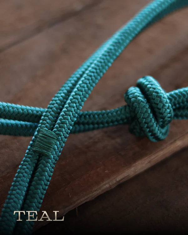 Redemption Rope Halters- Solid Teal