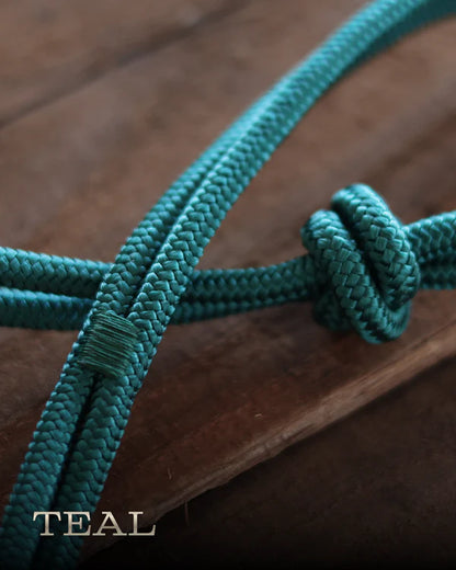 Redemption Rope Halters- Solid Teal