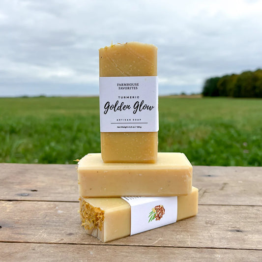Farm House Favorites Brightening Turmeric Citrus Soap - Golden Glow