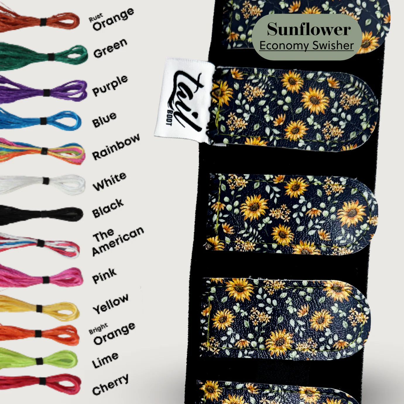 The Tail Boot- Sunflower - BOOT ONLY