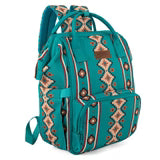 Wrangler Allover Wrangler Aztec Printed Callie Backpack - Green