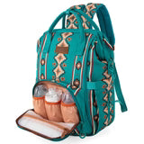 Wrangler Allover Wrangler Aztec Printed Callie Backpack - Green