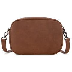 Wrangler Sherpa Aztec Canvas Crossbody - Brown