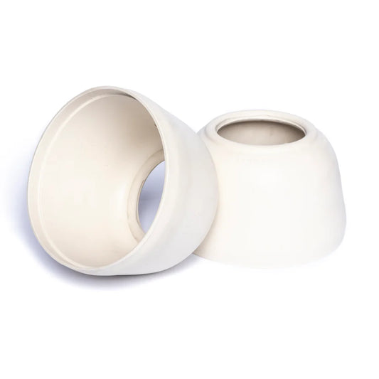 CLEARANCE - Horse-Craft Rubber Over Reach Boots - White