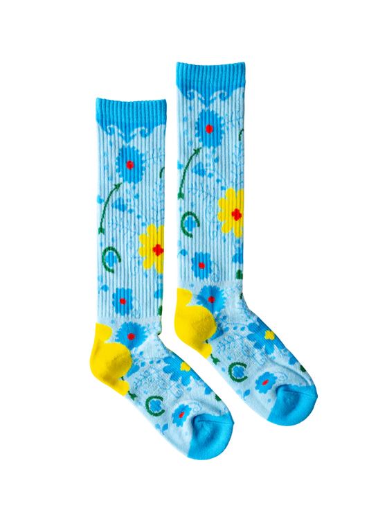 Lucky Chuck - Cowgirl Buckaroo Performance Boot Socks