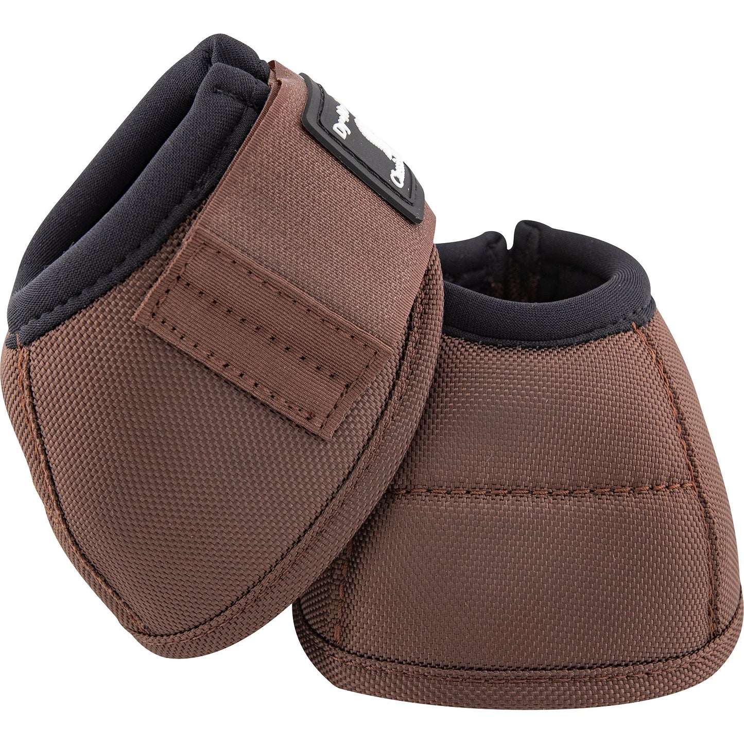 Classic Equine DyNo Turn Bell Boots - Chocolate