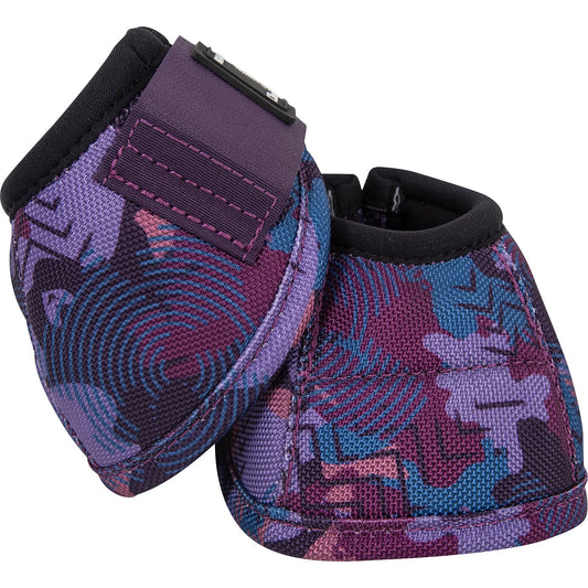 Classic Equine Dyno Turn Bell Boots - Purple Camo
