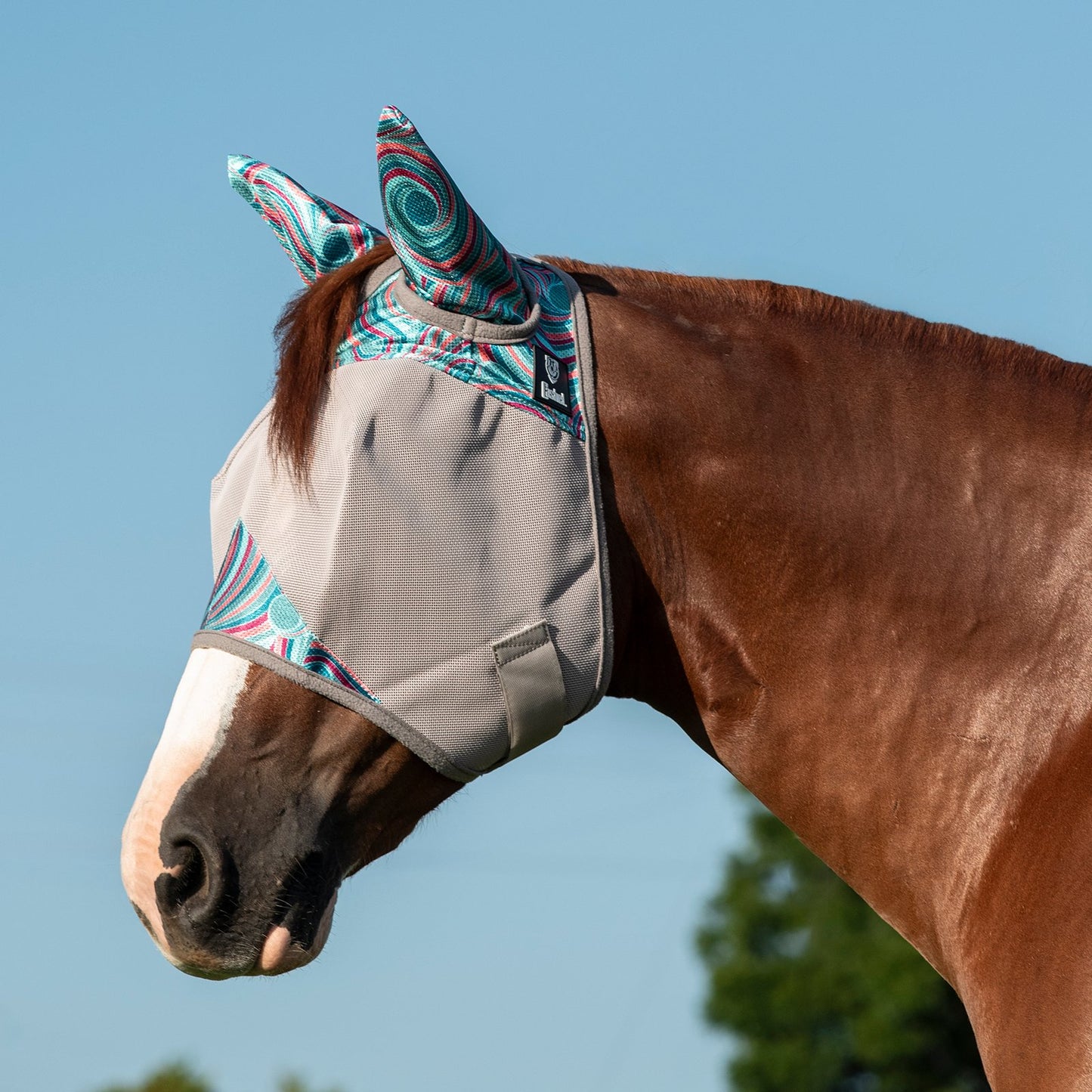 Cashel Crusader Fly Mask - Standard with Ears - Breeze