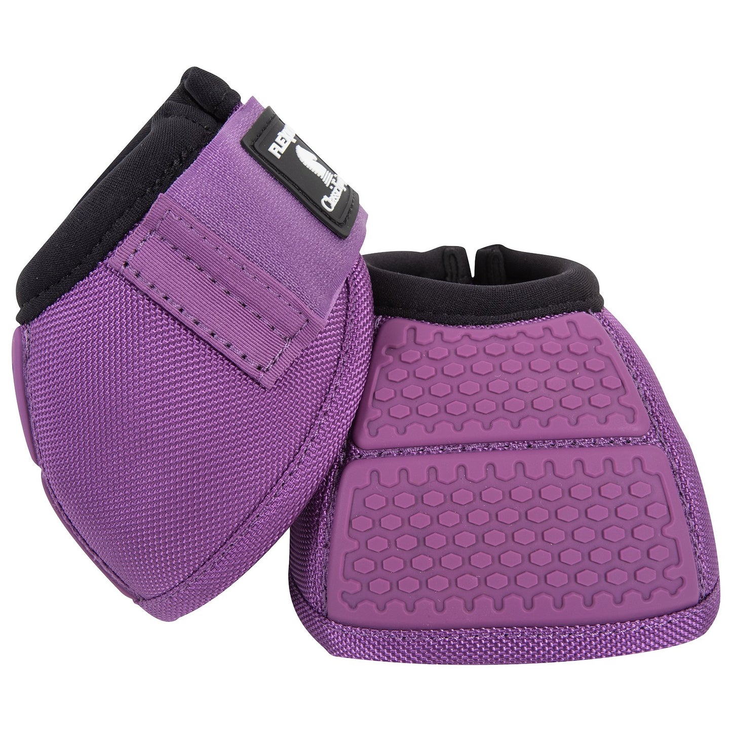 Classic Equine Flexion No-Turn Bell Boot - Violet Purple