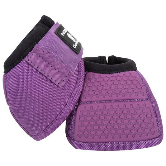 Classic Equine Flexion No-Turn Bell Boot - Violet Purple