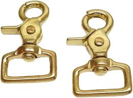 1" x 2.5" Brass Trigger Snap