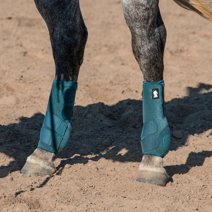 Classic Equine  Flexion by Legacy2 Support Boots - Dragonfly Green