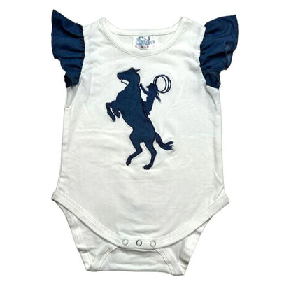 Shea Baby - Girls- Raring Horse Onsie/T shirt