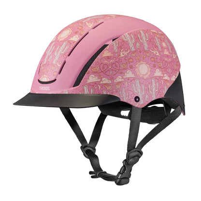 Troxel - Spirit Riding Helmet with DialFit - GRAPHIC PRINTS - Desert Disco/Pink Duratec