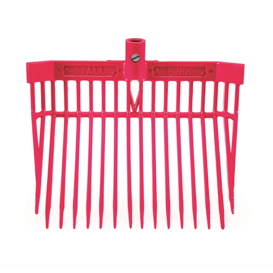K&D Equestrian -Stall Fork- Red