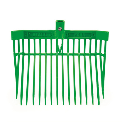 K&D Equestrian -Stall Fork- Lime Green