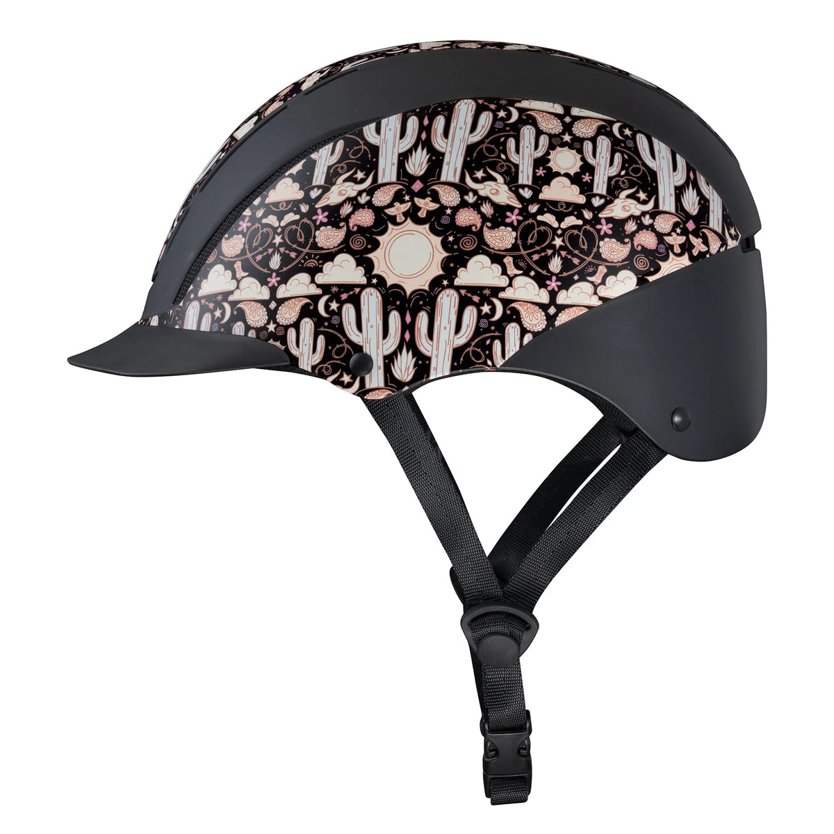 Troxel - Spirit Riding Helmet with DialFit - GRAPHIC PRINTS - Desert Disco Black Duratec