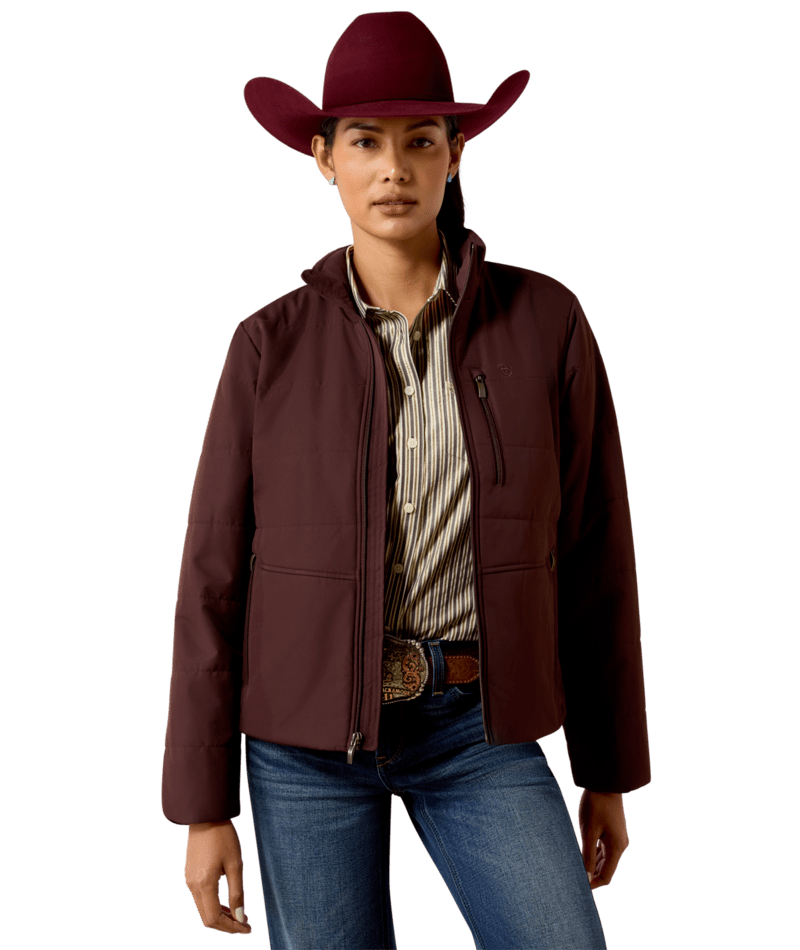 Ariat Women Titan Insulated Jacket - Chocolate Plum