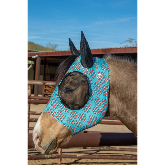 Schulz Equine Fly Mask - Serape Aztec