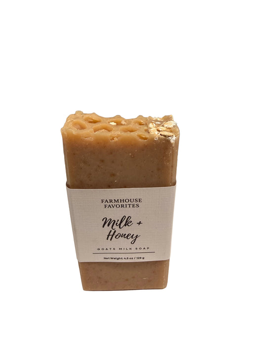 Farm House Favorites Goat Milk Soap - Milk & Honey