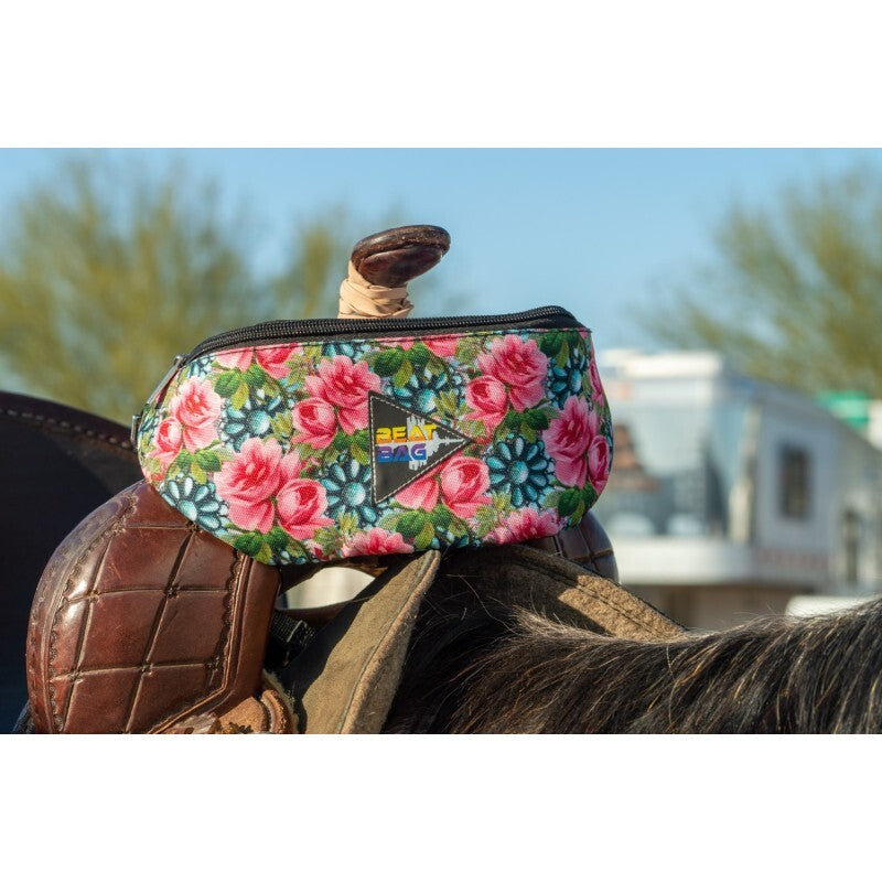 Schulz Equine Beat Bag - Turquoise Floral