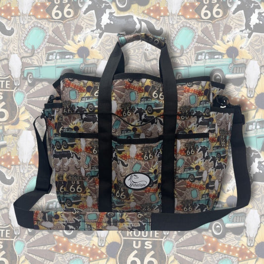 Schulz Equine Grooming Tote - Route 66