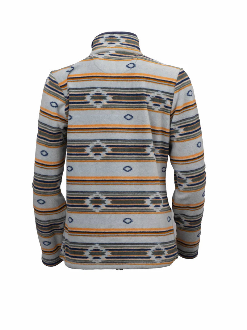 Outback Trading Company Women's Delaney Henley Fleece Pullover - Sage