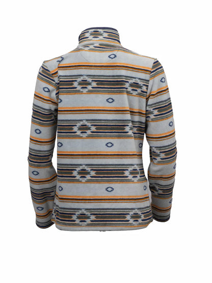 Outback Trading Company Women's Delaney Henley Fleece Pullover - Sage