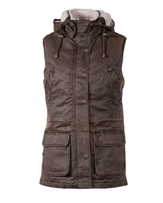 CLEARANCE - Outback Trading Company Women’s Woodbury Vest - BROWN