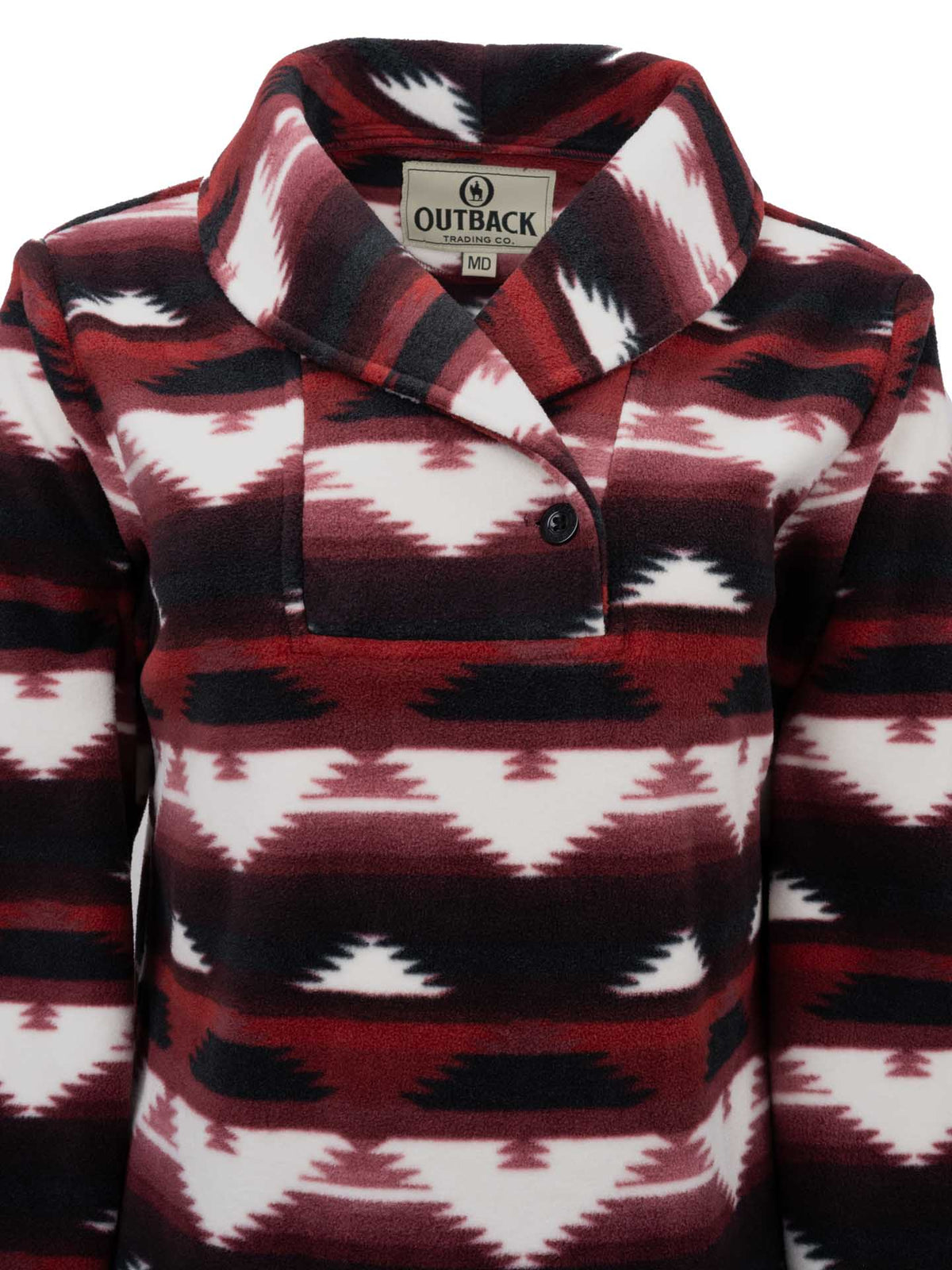 Outback Trading Company Women's Janet Pullover - Wine