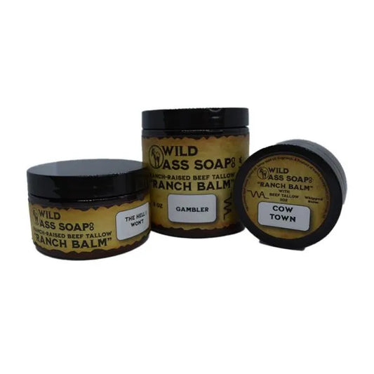 Beef Tallow Ranch Balm; 4 oz - Unscented