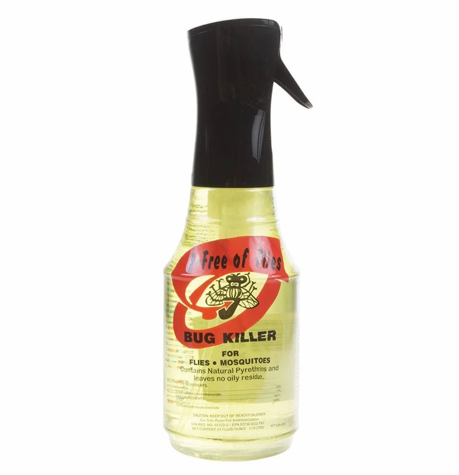 B-Free of Flies Bug Killer - 24 oz Flairosol Spray Bottle