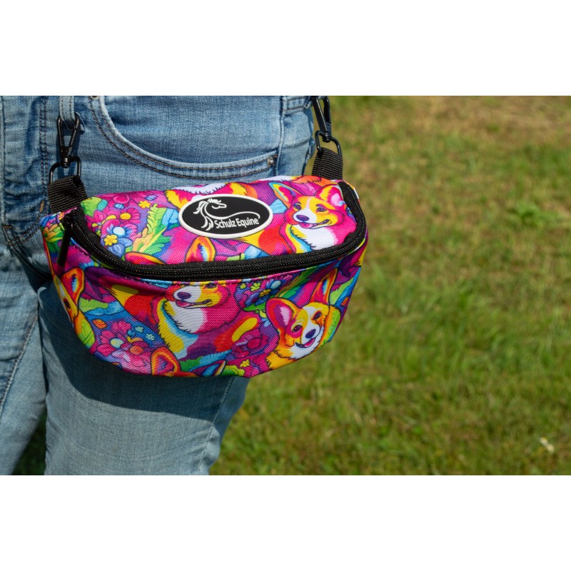 Schulz Equine  Saddle Pak - Crazy Corgi