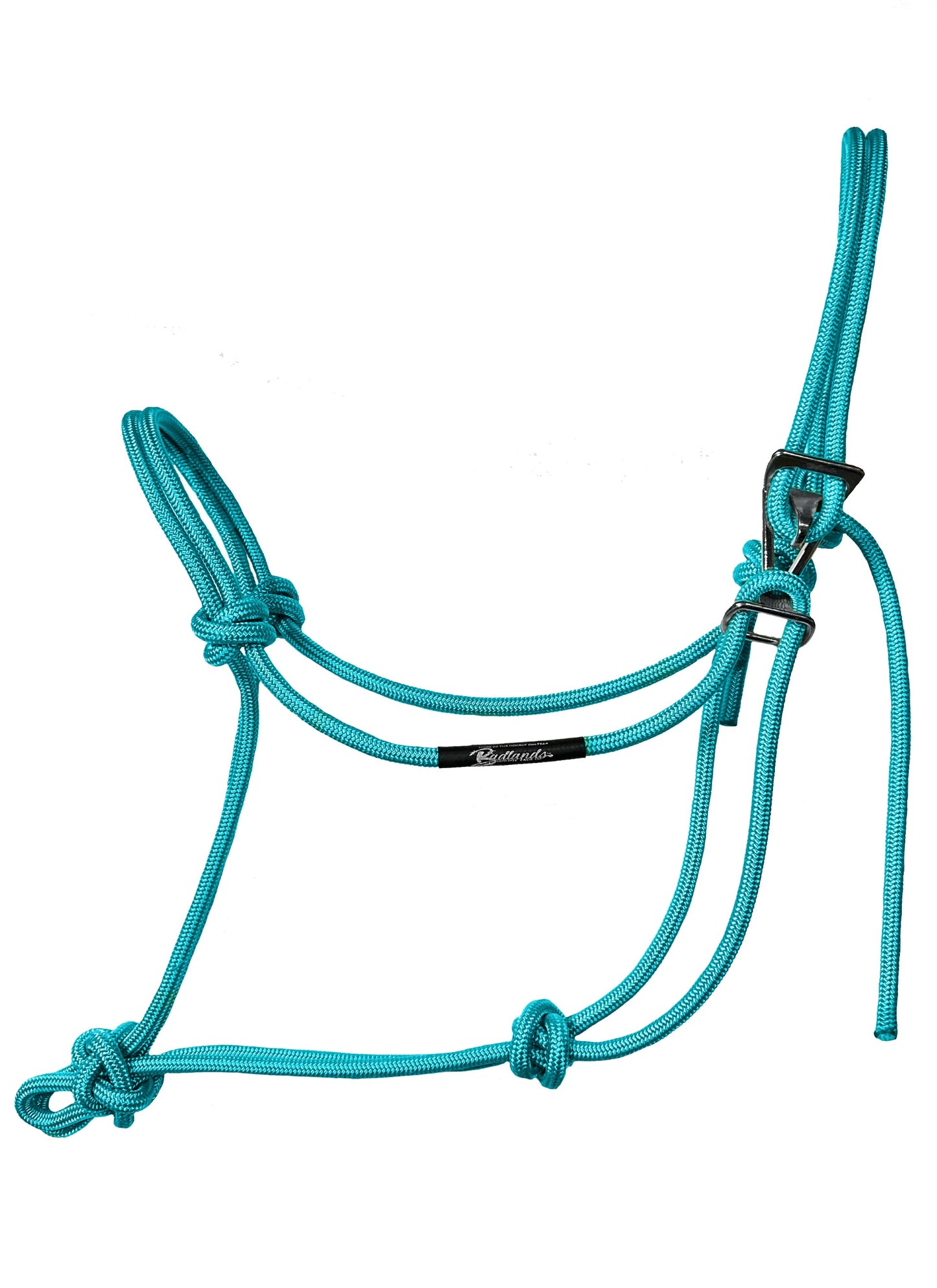 Hookin' Halter - Rope Halter Quick Release - Aqua