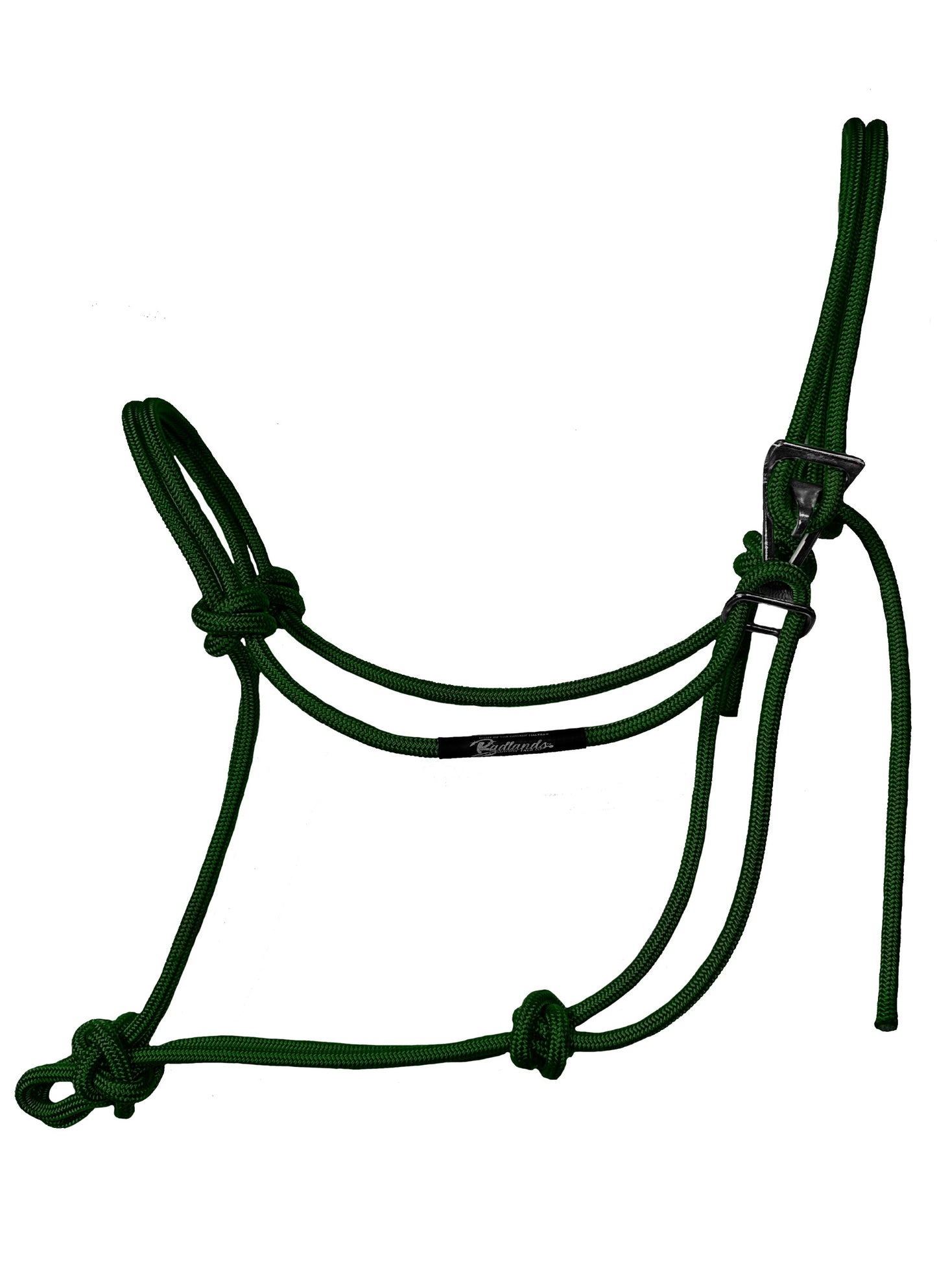 Hookin' Halter - Rope Halter Quick Release - Hunter Green