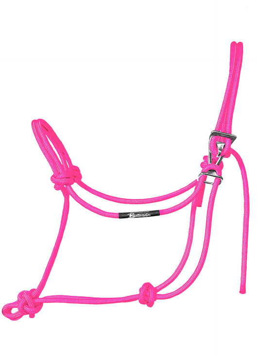 Hookin' Halter - Rope Halter Quick Release - Princess Pink