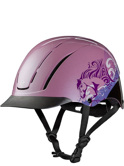Troxel - Spirit Riding Helmet with DialFit -  GRAPHIC PRINTS - PINK DREAMSCAPE