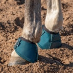 Classic Equine Flexion No-Turn Bell Boot - Dragonfly Green