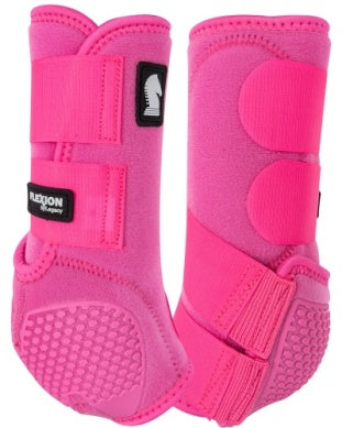Classic Equine  Flexion by Legacy2 Support Boots - Hot Pink