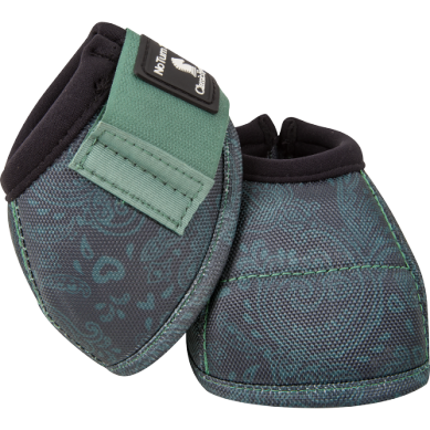 Classic Equine Dyno Turn Bell Boots - CLEARANCE - Spruce Paisley