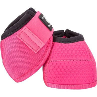 Classic Equine Flexion No-Turn Bell Boot - Hot PInk