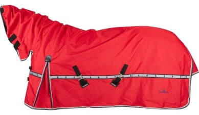 Classic Equine Windbreaker Hooded Turnout Sheet - Cardinal