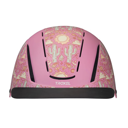 Troxel - Spirit Riding Helmet with DialFit - GRAPHIC PRINTS - Desert Disco/Pink Duratec