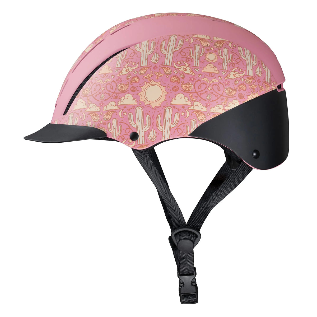 Troxel - Spirit Riding Helmet with DialFit - GRAPHIC PRINTS - Desert Disco/Pink Duratec