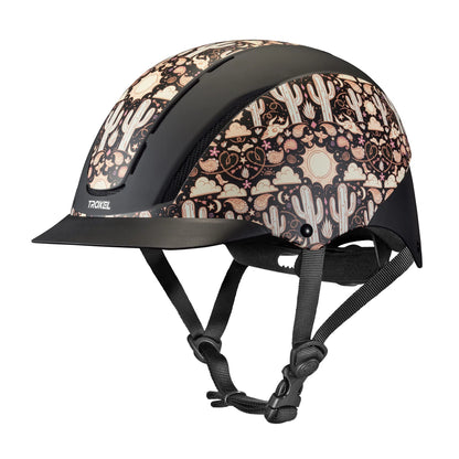 Troxel - Spirit Riding Helmet with DialFit - GRAPHIC PRINTS - Desert Disco Black Duratec