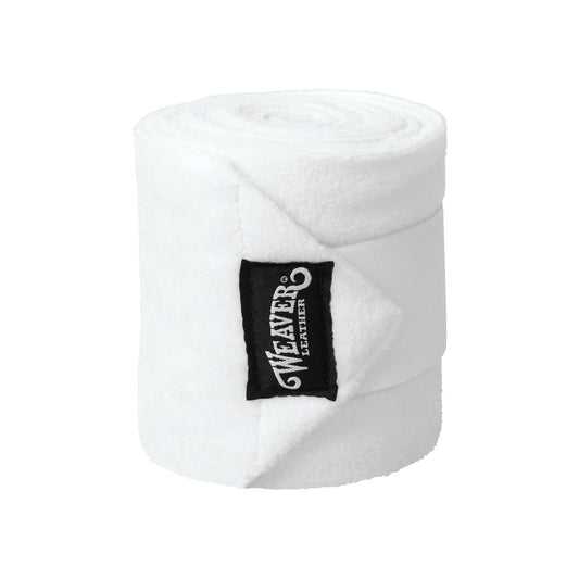 Weaver Polo Leg Wraps, 240g, 4-Pack - SOLID COLORS - White