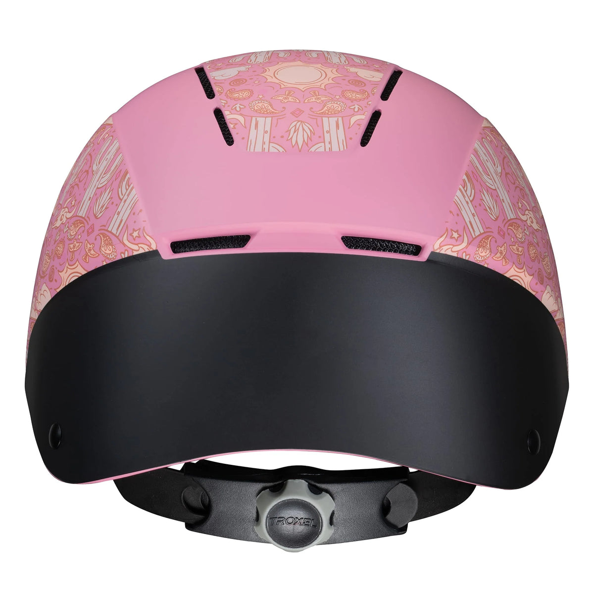Troxel - Spirit Riding Helmet with DialFit - GRAPHIC PRINTS - Desert Disco/Pink Duratec